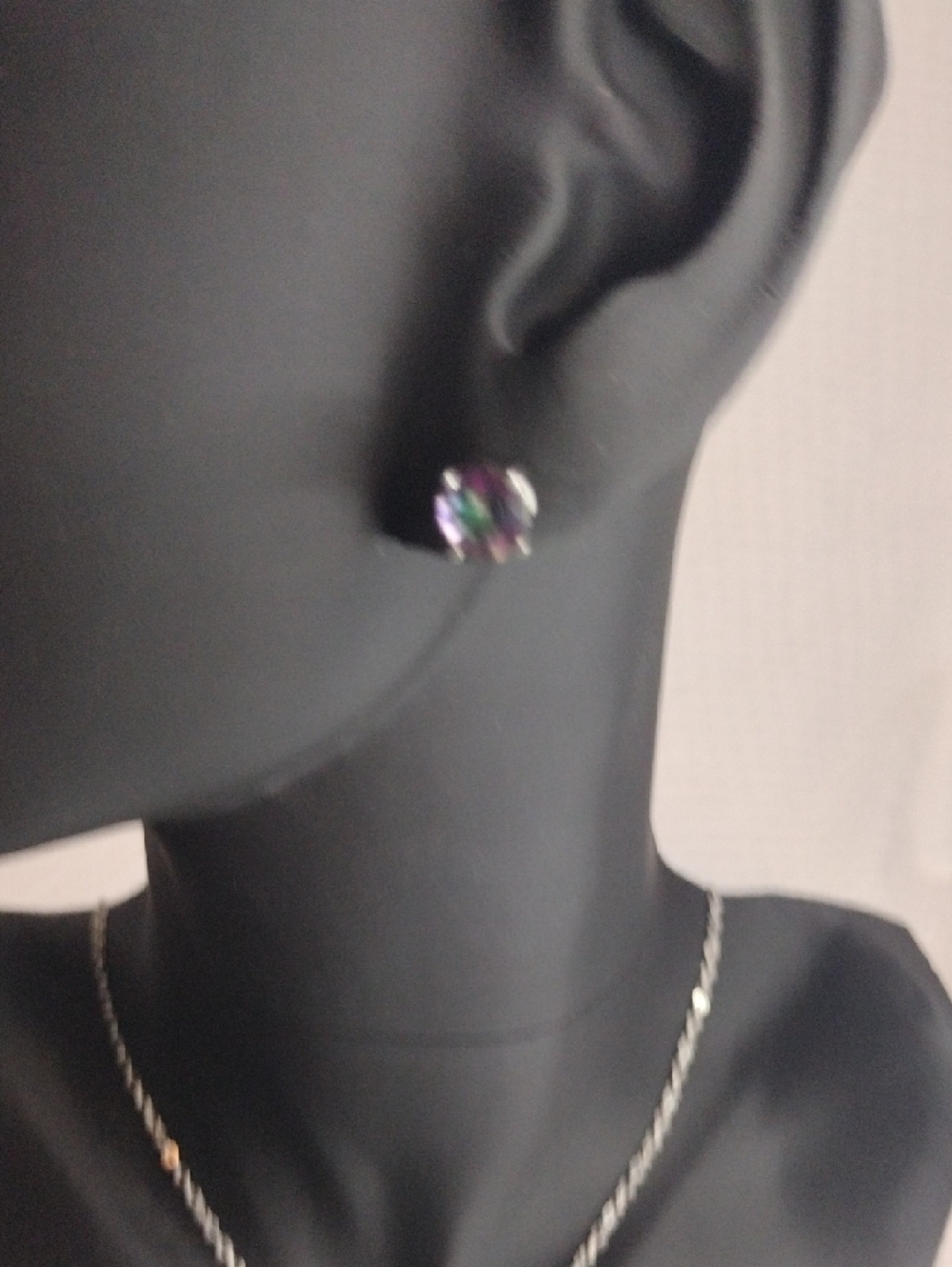 Effy Mystic Topaz Stud Earrings and Pendant Necklace Set - Picture 5 of 7